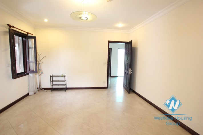 High quality house for rent with garden around in Ciputra area, Tay Ho District, Ha Noi
